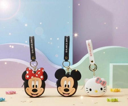 جزدان ميكي وهلو كيتي