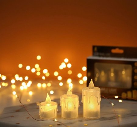 شمع الكتروني