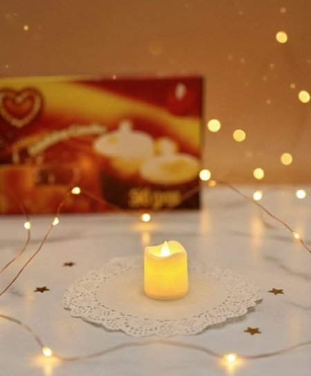 شمع الكتروني