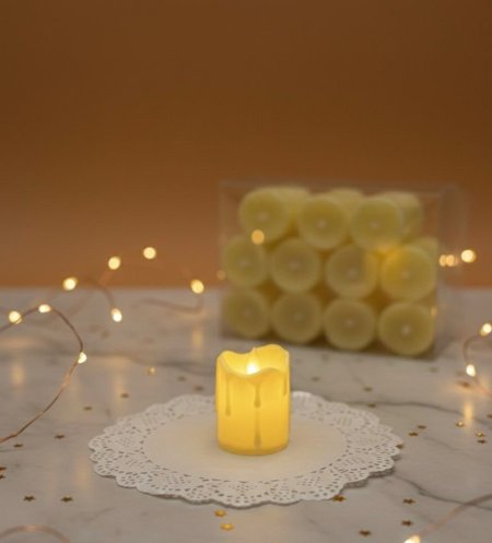 شمع الكتروني