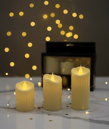 شمع الكتروني