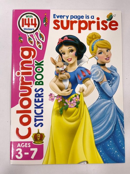 دفتر تلوين أميرات دزني