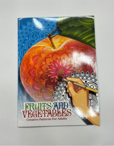 دفتر تلوين فواكة